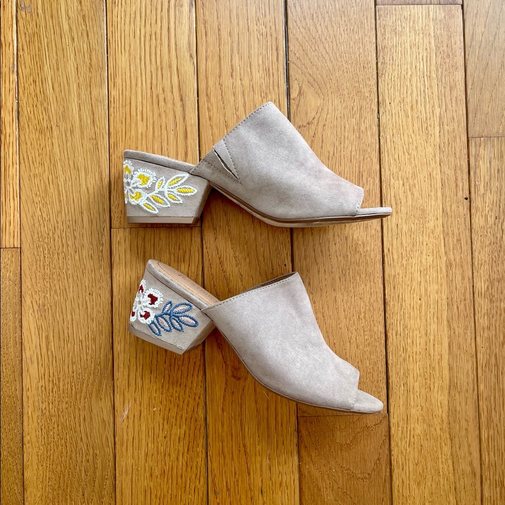Embellished Mules